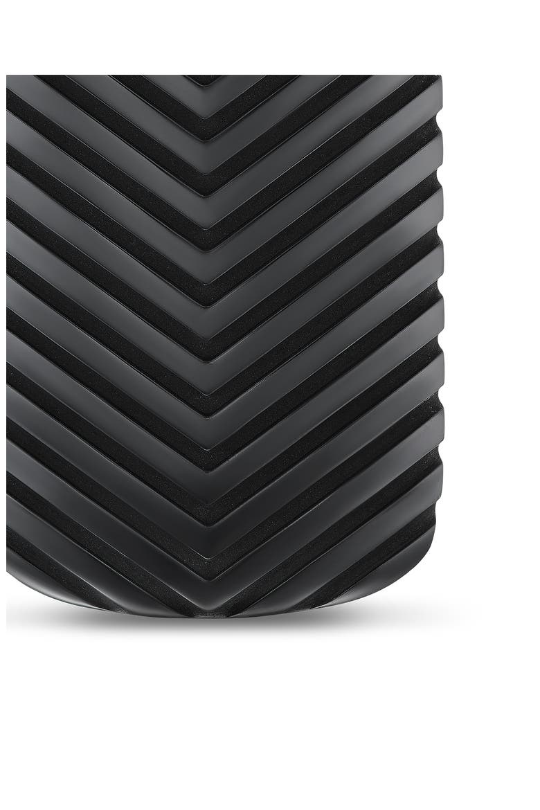 Men's Chevron Tag in Black Titanium, 34mm, Alternate, color, BLACK