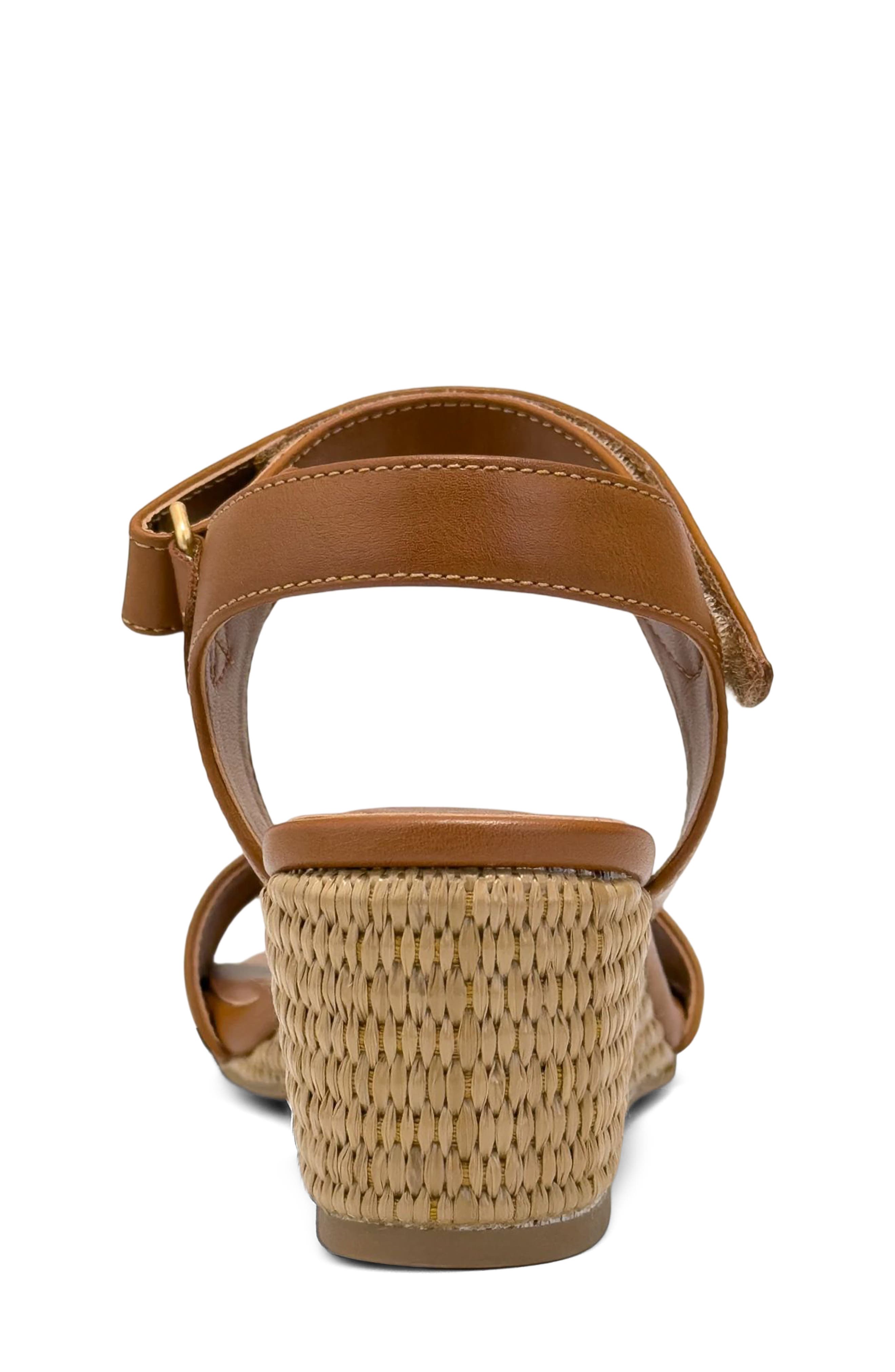 Wel Wedge Sandal, Alternate, color, TAN