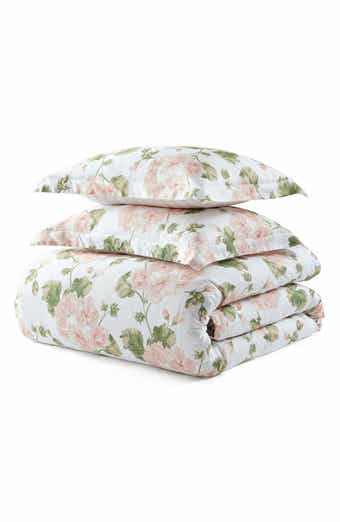 Geranium Bloom Cotton Sateen Comforter Set