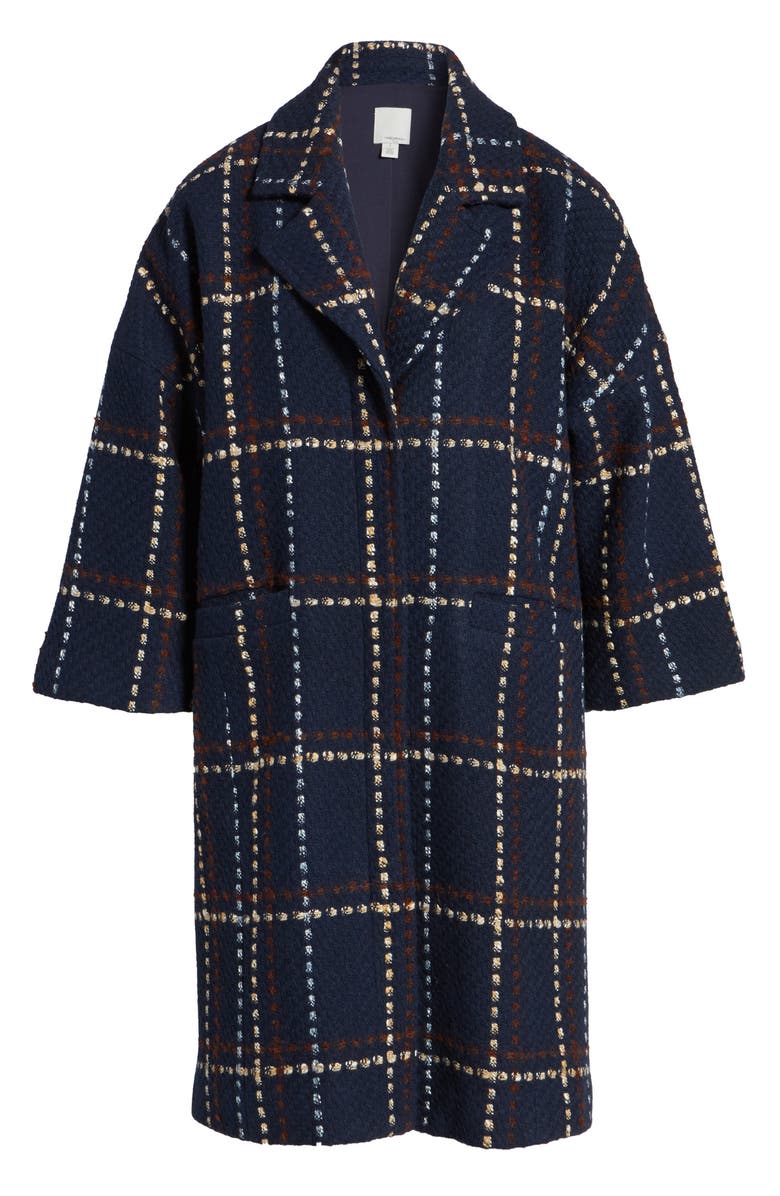 Halogen<sup>®</sup> Plaid Topper, Alternate, color,