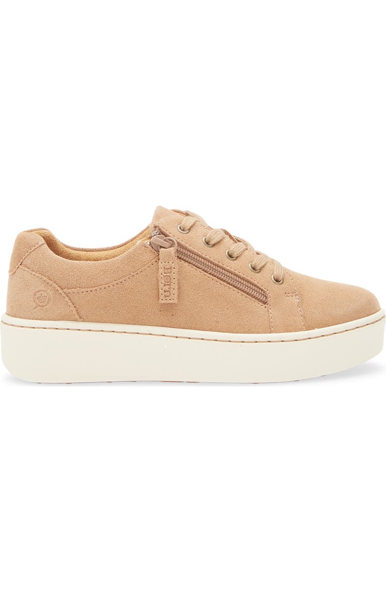 Børn Moxie Platform Sneaker, Alternate, color, Tan Leather