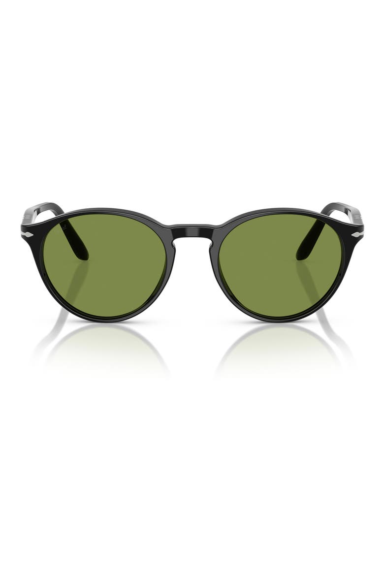 50mm Phantos Sunglasses, Main, color, BLACK / GREEN