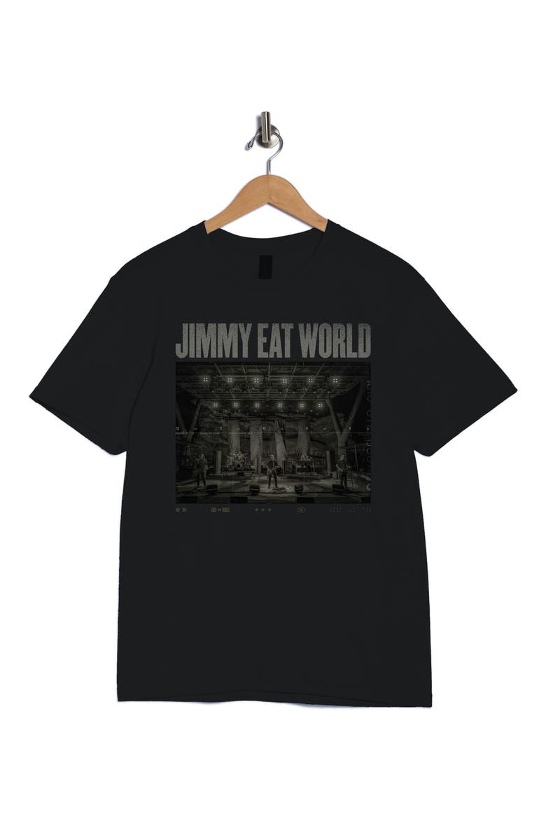Jimmy Eat World Spring Tour Graphic T-Shirt, Alternate, color, BLACK