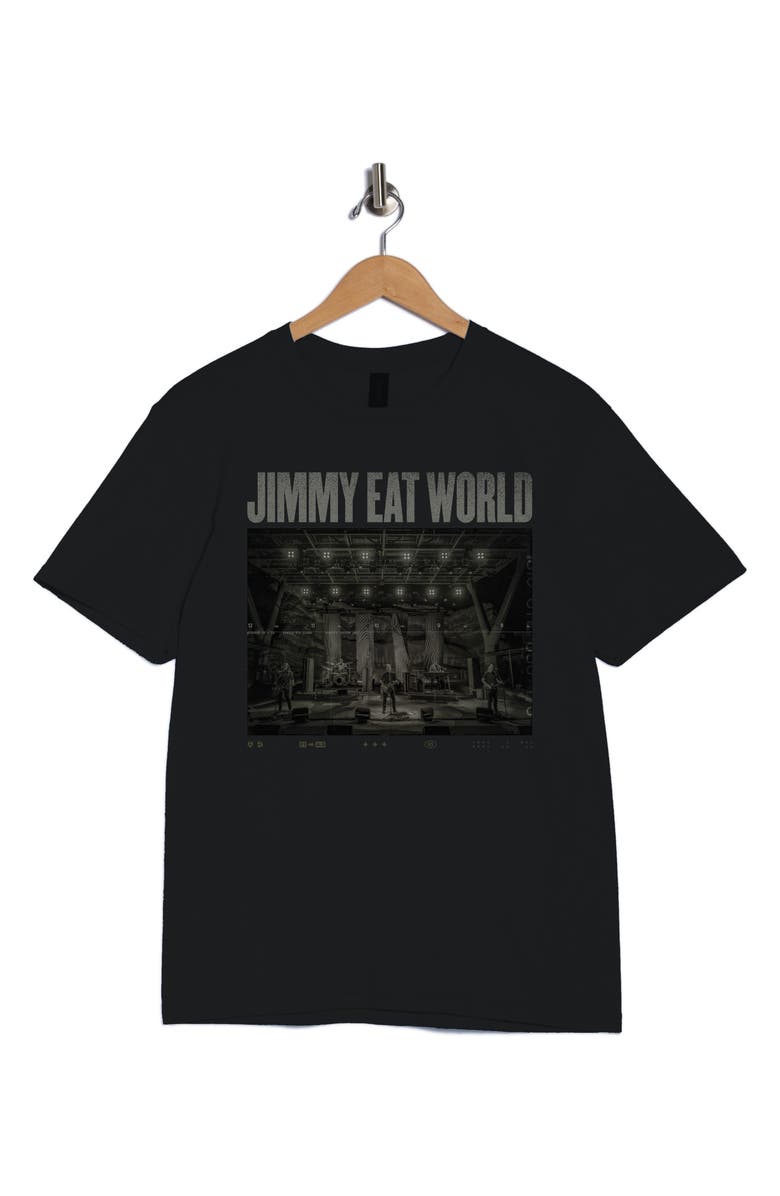 Monster Digital Jimmy Eat World Spring Tour Graphic T-Shirt, Alternate, color, Black