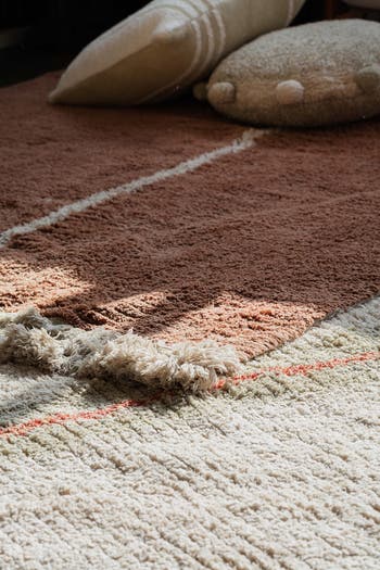 Reversible Washable Recycled Cotton Blend Rug