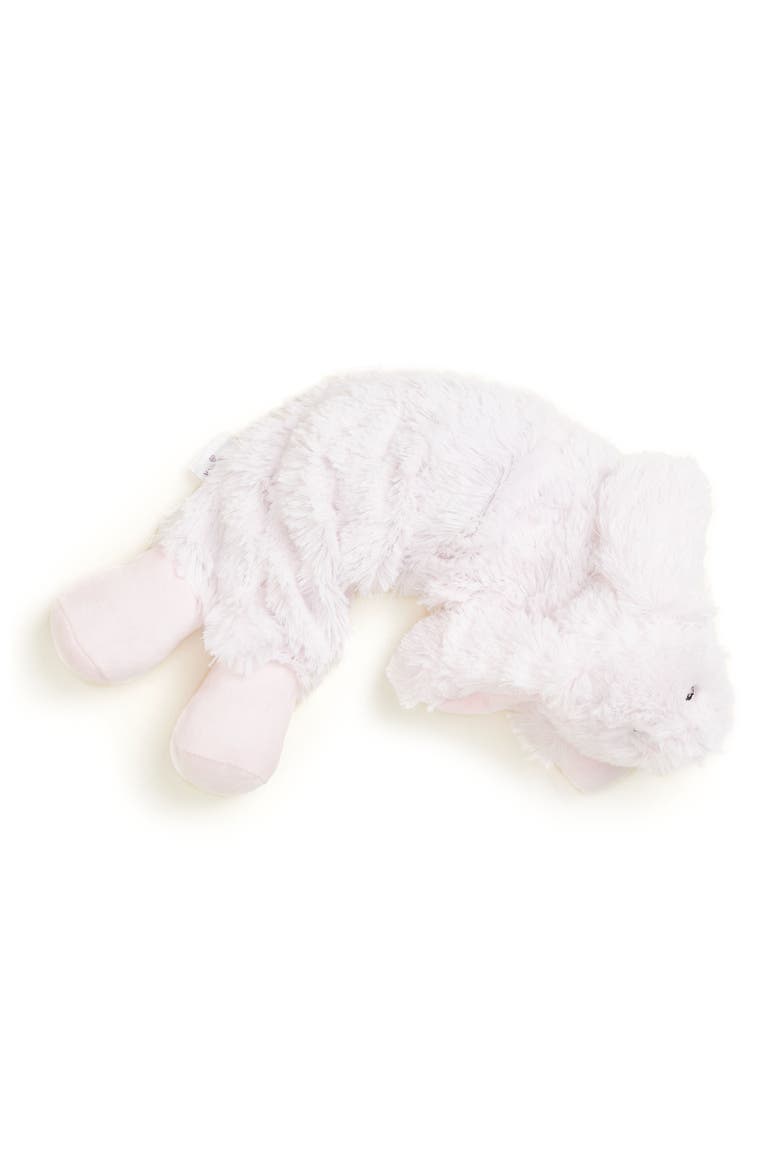 Bunny Plush Neck Wrap, Alternate, color, Light Pastel Pink
