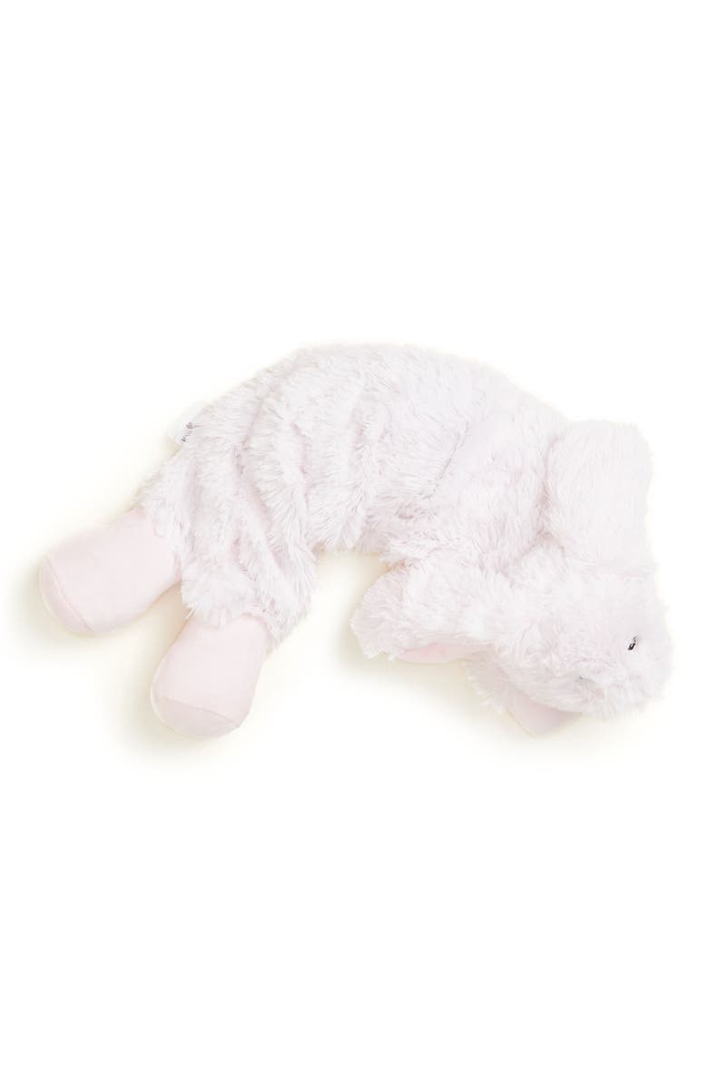 Warmies Bunny Plush Neck Wrap, Alternate, color, Light Pastel Pink