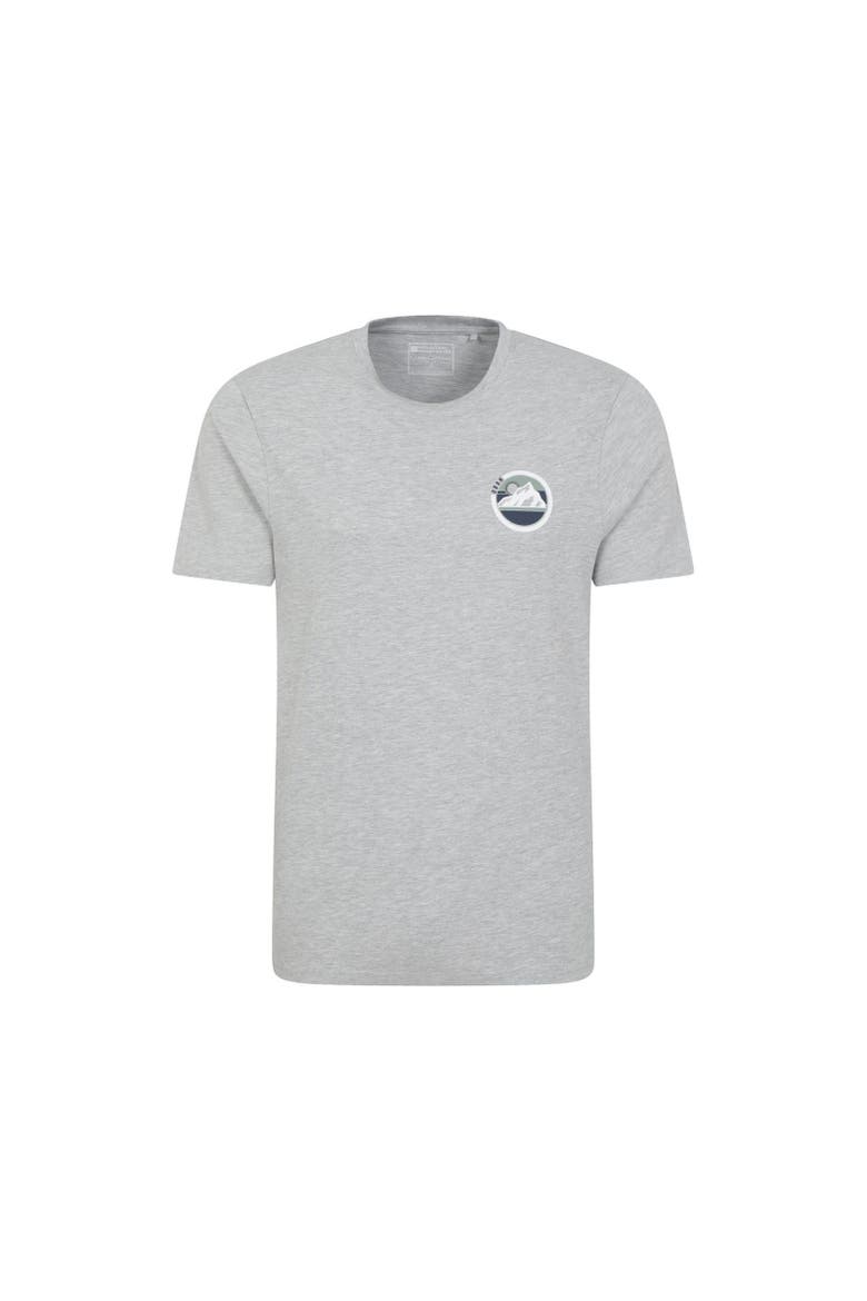 Oban Mountain Cotton T-Shirt, Main, color, Gray