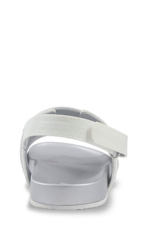 Dkny Little And Big Girls Tamara Dasha Everyday Sandal In White