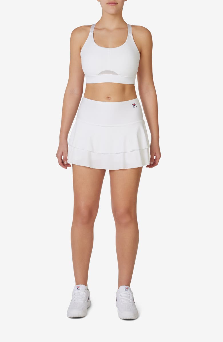 FILA Tiered Ruffle Tennis Skirt, Alternate, color,