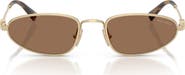 Miu Miu 52mm Irregular Sunglasses