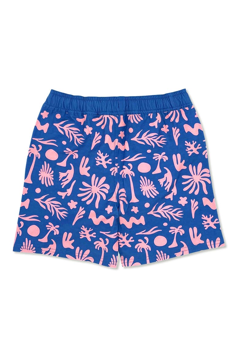 Kids' Sunny Vibes Swim Trunks, Alternate, color, FLAMINGO PINK
