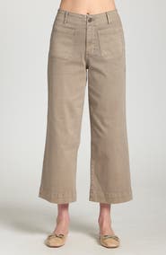 APNY Wide Leg Ankle Jeans