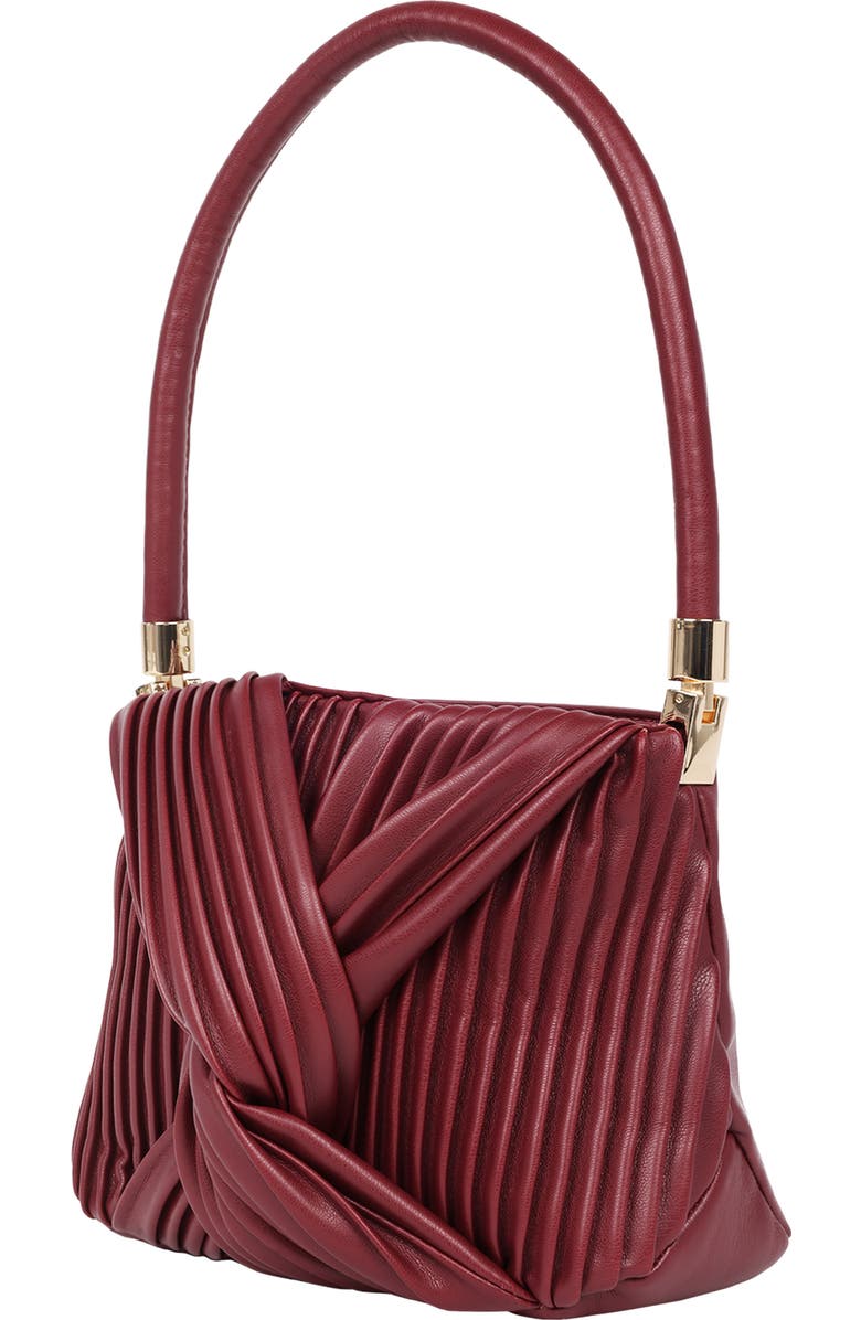 JASON WU Pleated Knot Handbag, Alternate, color,