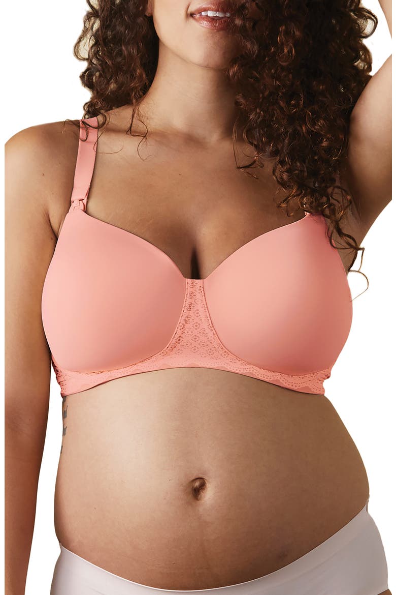 Buttercup Nursing Bra, Main, color, APRICOT