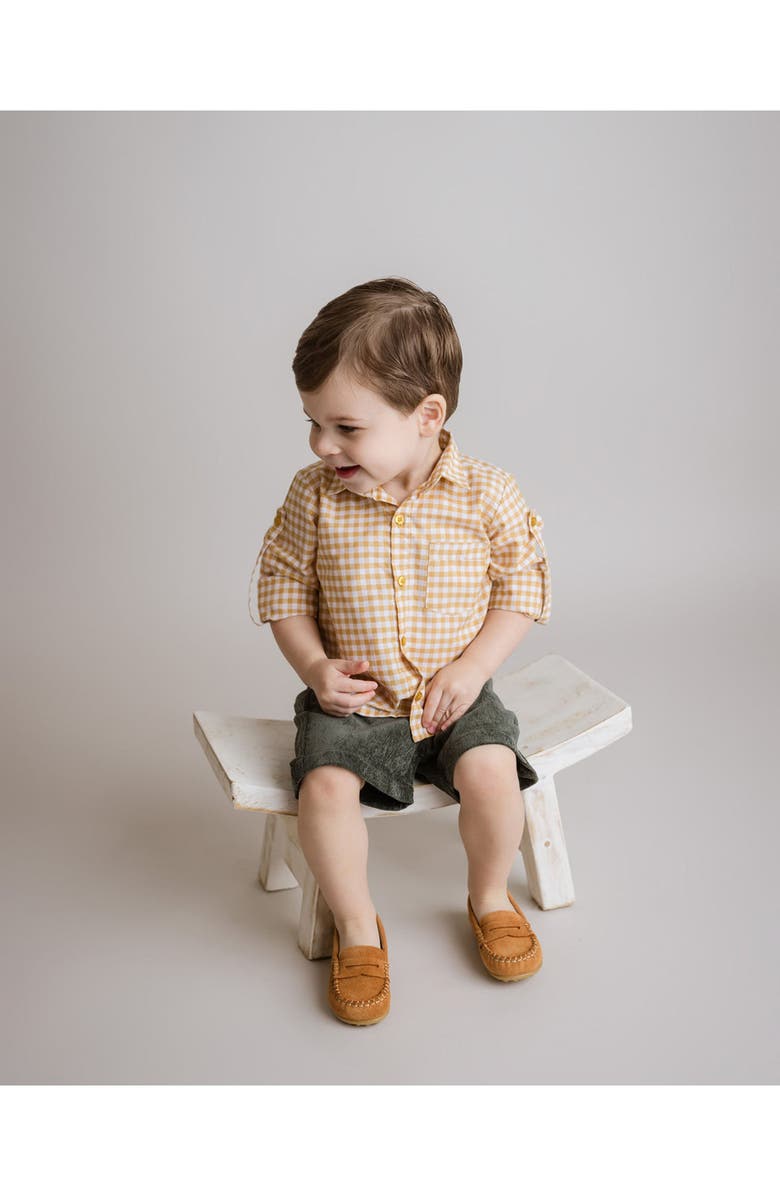 Cuclie Corduroy Shorts, Alternate, color, Green