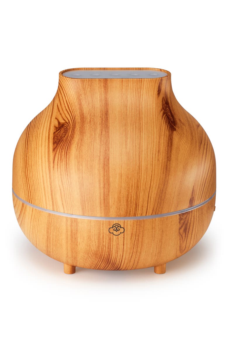 Mist Faux Wood Ultrasonic Aroma Diffuser, Alternate, color, WOOD