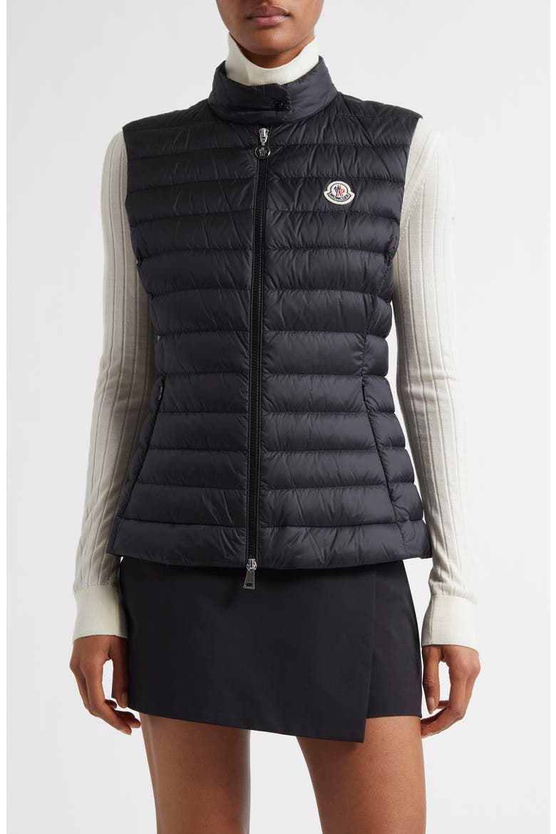 Igens Down Puffer Vest, Main, color, BLACK/ BLACK