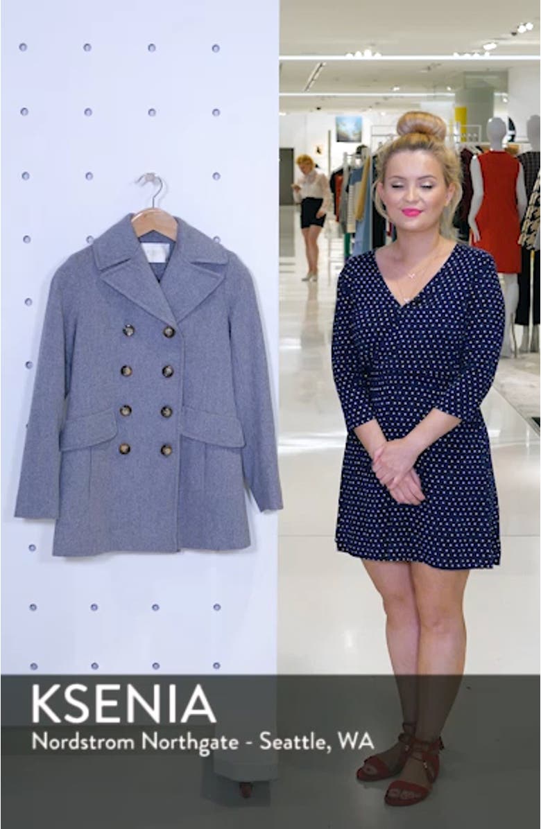 Loro Piana Wool Peacoat, sales video thumbnail