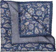 Elizabetta Enzo - Double Sided Silk Pocket Square for Men