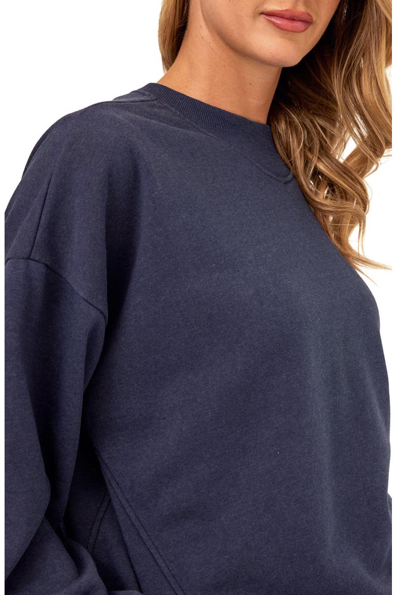 Kaitlyn Mineral Wash Sweatshirt, Alternate, color, STARGAZER