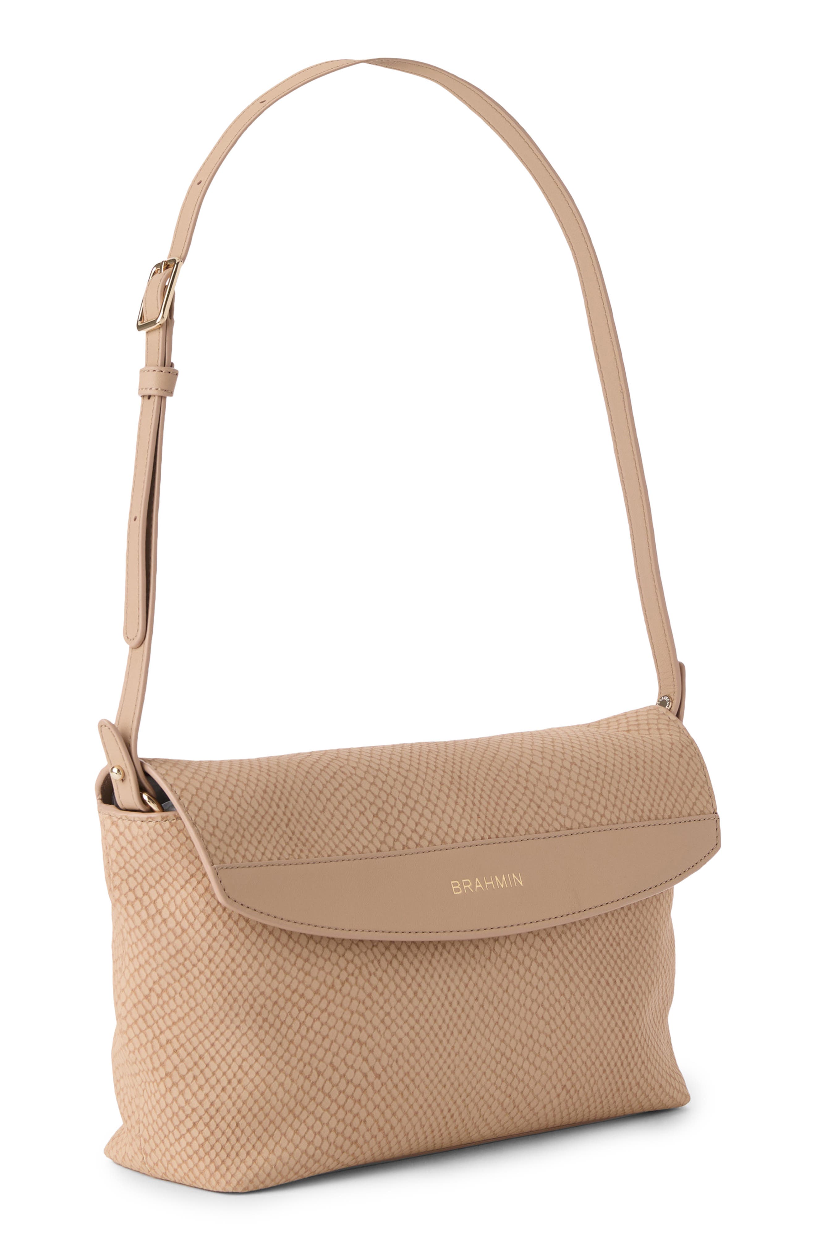 Brahmin Kalina Leather Clutch, Alternate, color, 