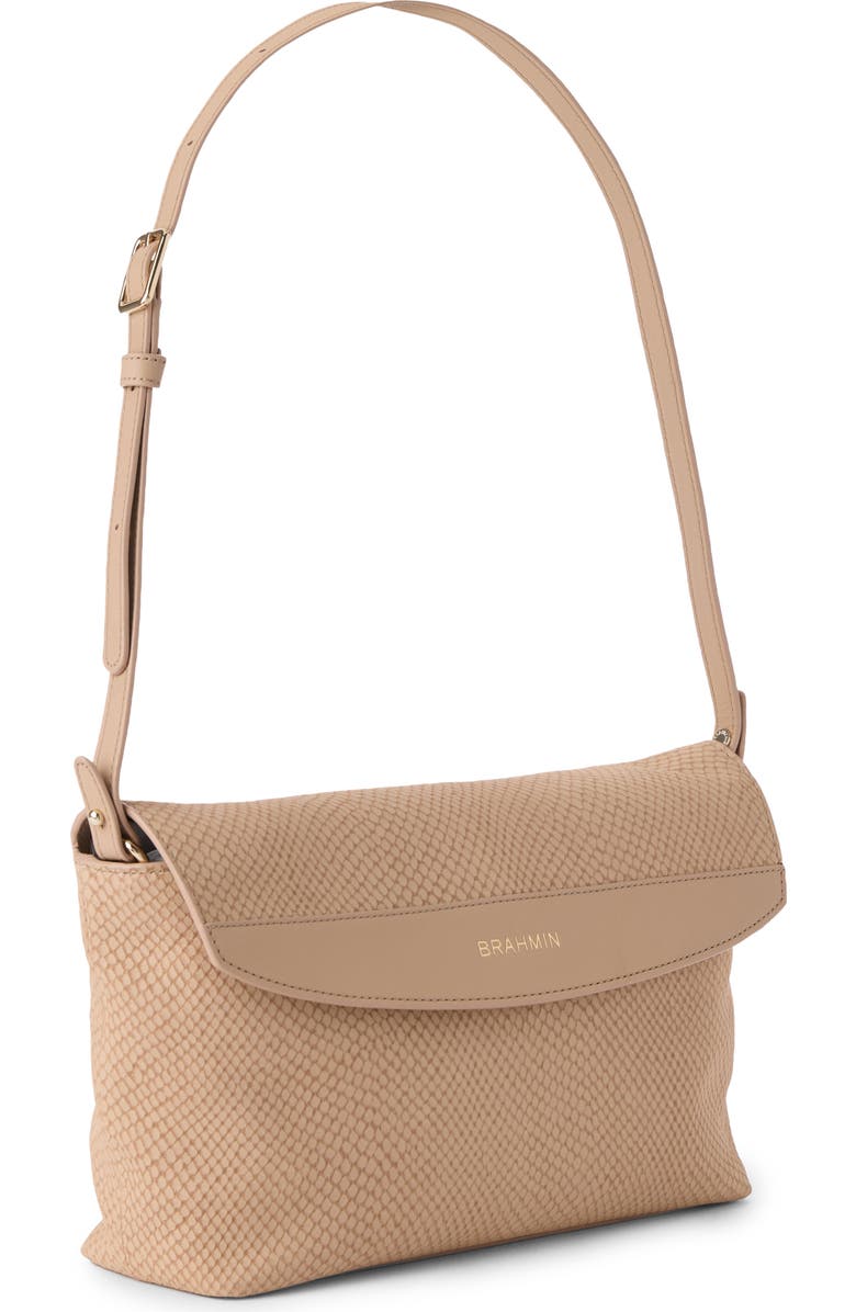 Brahmin Kalina Leather Clutch, Alternate, color,