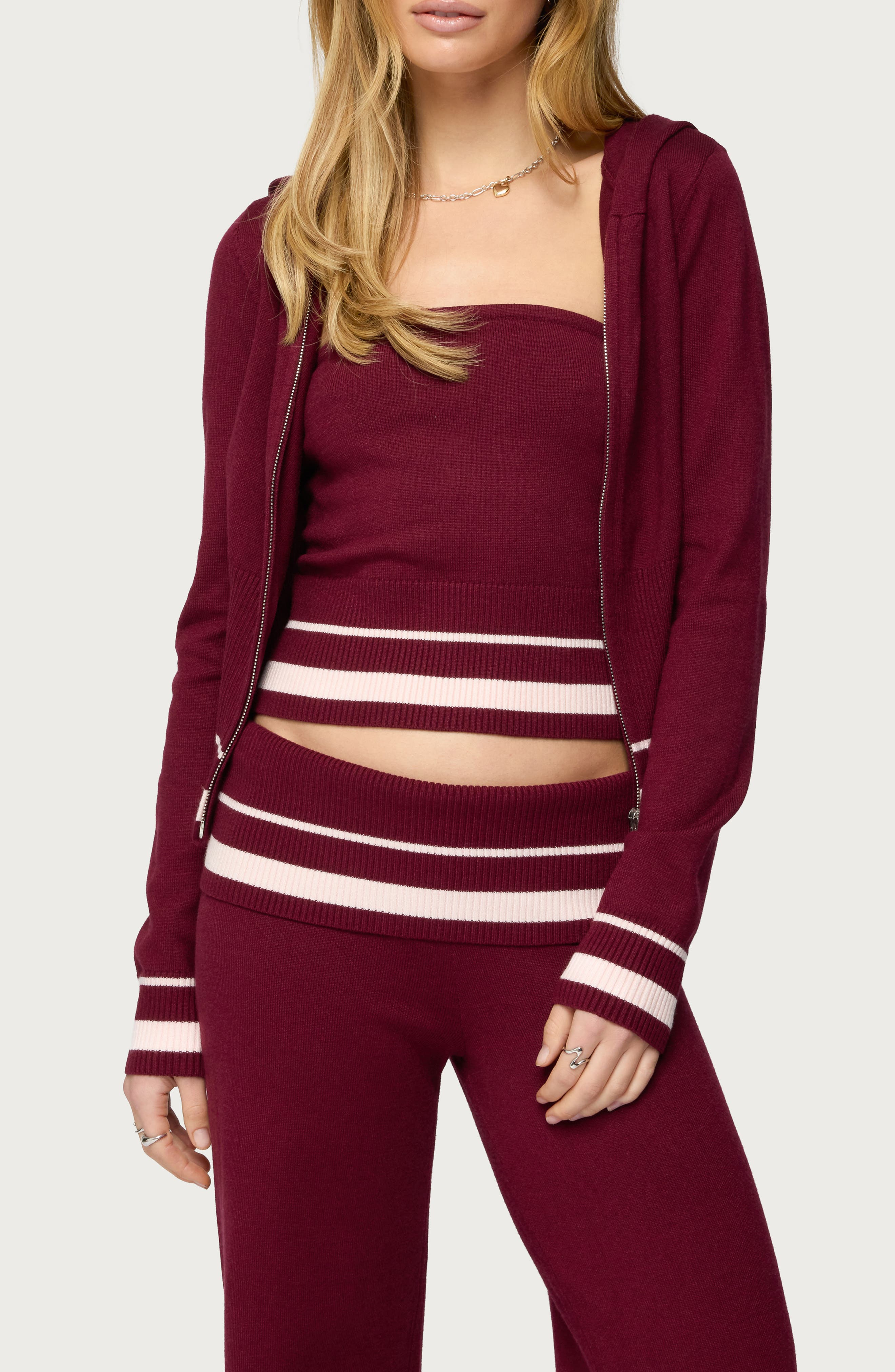 selected BURGUNDY