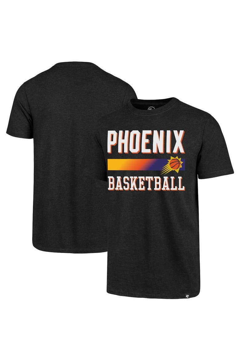 Men's '47 Black Phoenix Suns Club T-Shirt, Main, color, Black
