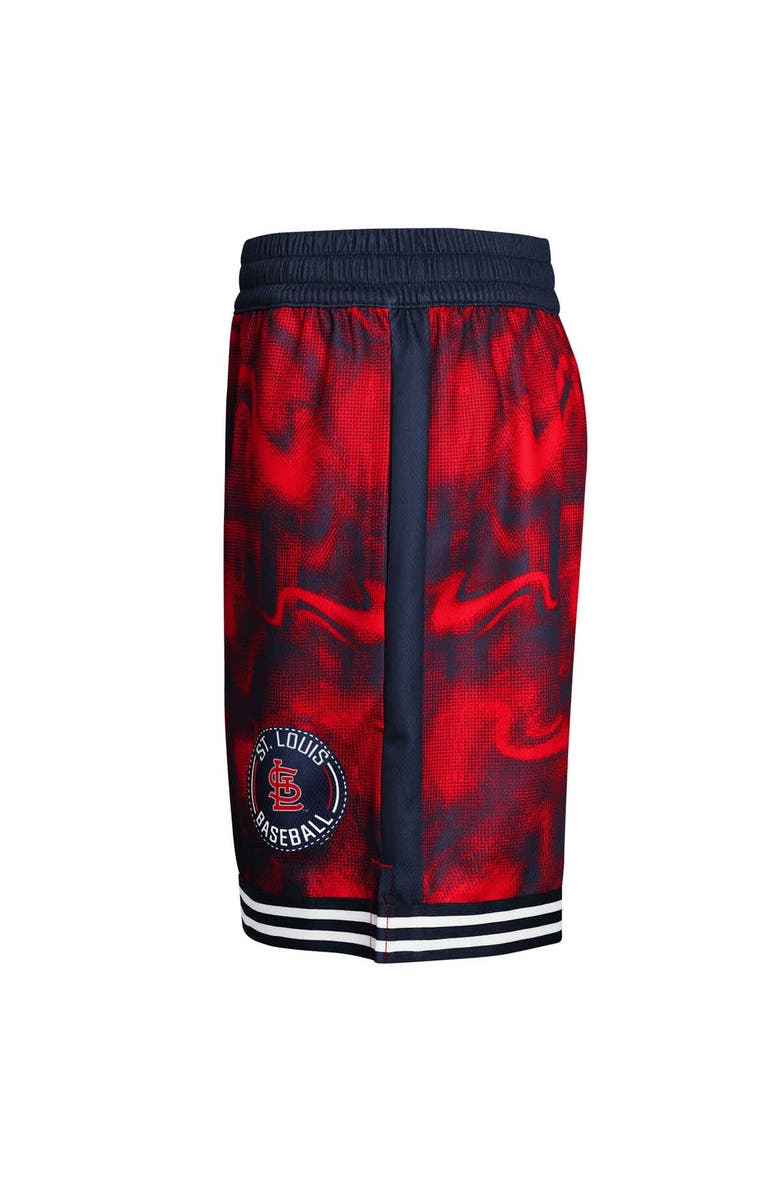 Outerstuff Youth Navy/Red St. Louis Cardinals Outfielder Shorts, Alternate, color, Navy