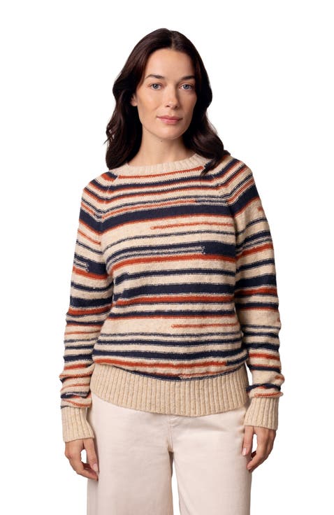Donegal Broken Stripe Sweater