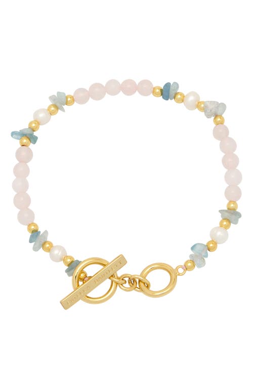 Estella Bartlett Beaded Bracelet In Gold
