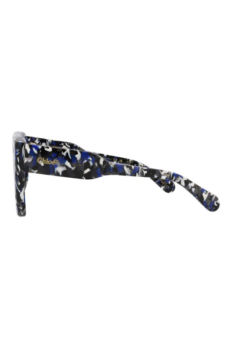 55mm Square Sunglasses, Alternate, color, HAVANA HAVANA GREY