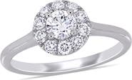Julianna B. 5/8 CTW Lab-Grown Diamond Halo Ring 14k