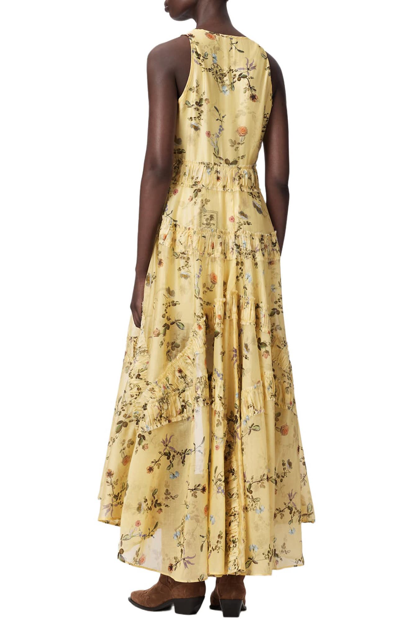Dorina Floral High-Low Maxi Dress - image 2