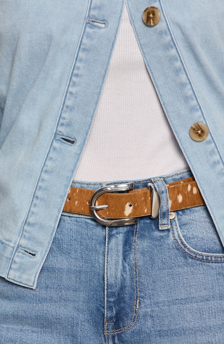 Sanctuary Puff Shoulder Denim Jacket, Alternate, color, Whisper