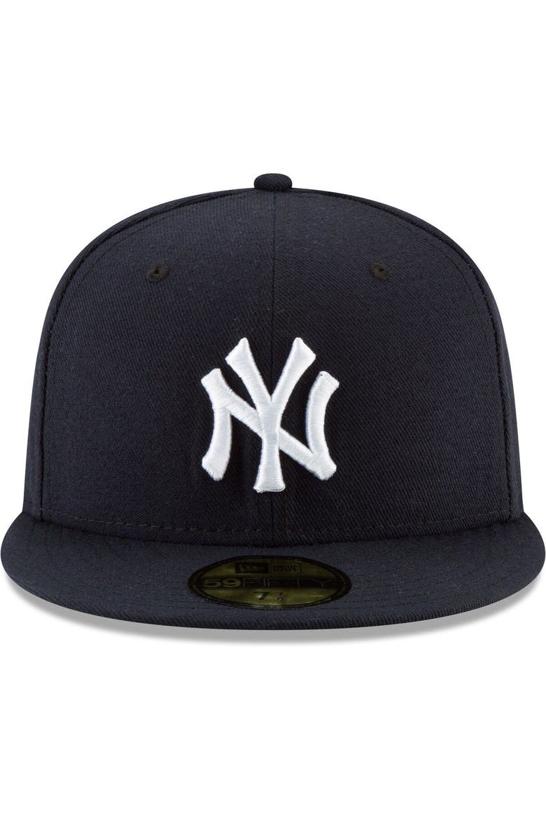 Men's New Era Navy New York Yankees 2022 Old-Timers' Day Authentic Collection On-Field 59FIFTY Fitted Hat, Alternate, color, Navy