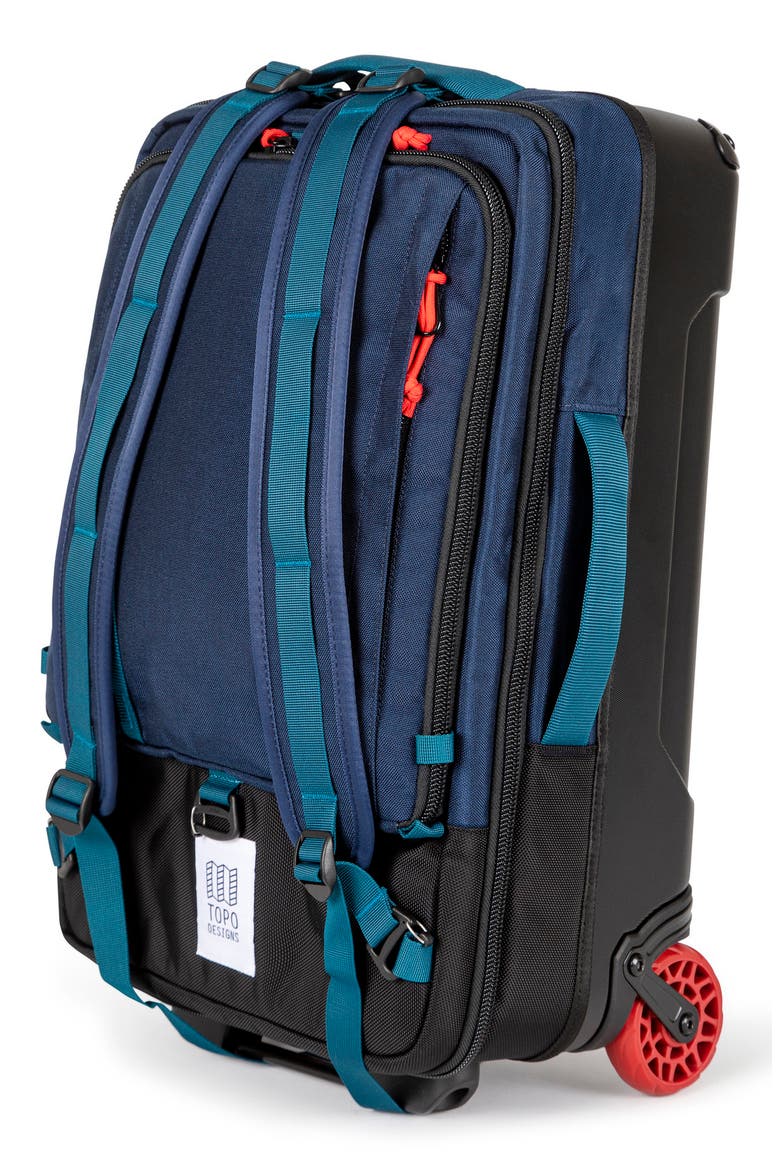Global Travel Bag Roller, Alternate, color, NAVY/ NAVY