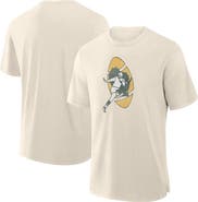 FANATICS Men's Fanatics Cream Green Bay Packers Slub T-Shirt