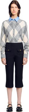 SANDRO Capri trousers