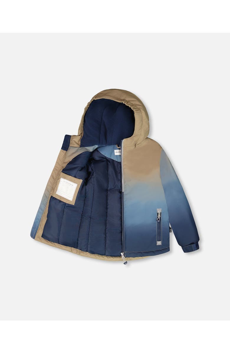 Deux par Deux Boy Two-Piece Chill Outerwear Set with Light Insulation, Main, color, Navy Blue