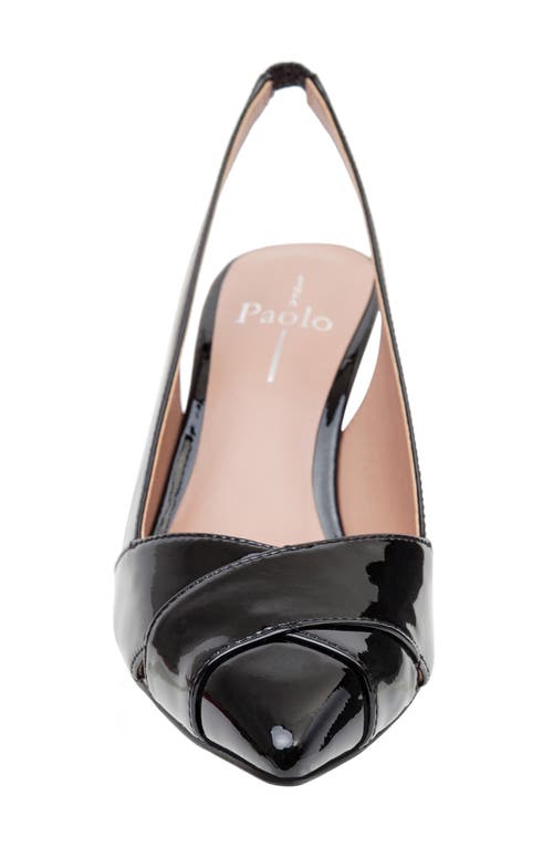 Linea Paolo Nelly Pointed Toe Slingback Pump In Black