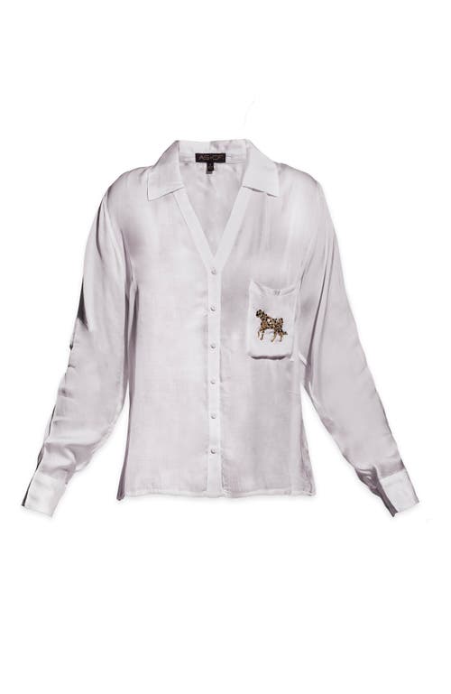 As By Df Spirit Animal Blouse In White
