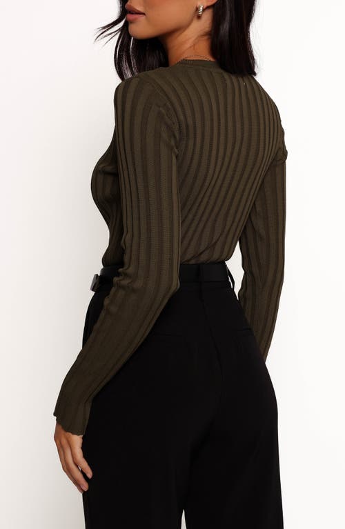 Petal And Pup Petal & Pup Aneesa Wide Rib Top In Brown