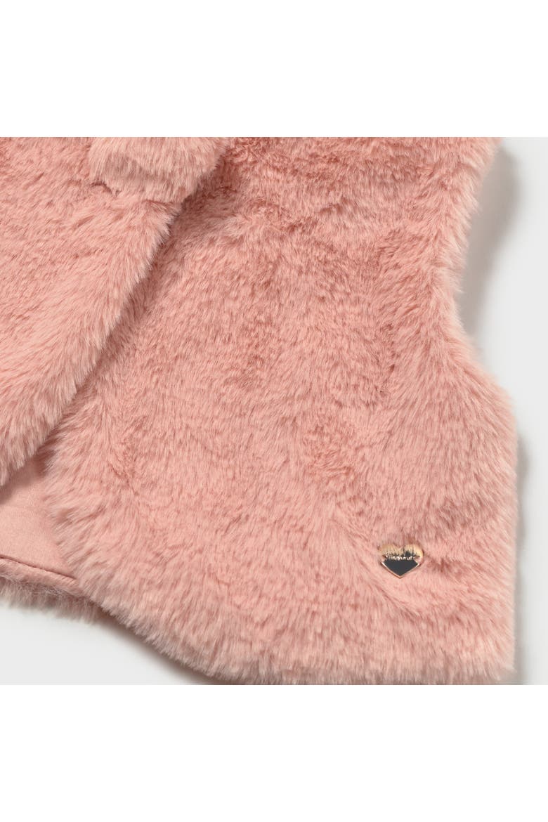 Sweetheart Faux Fur Vest, Alternate, color, Pink