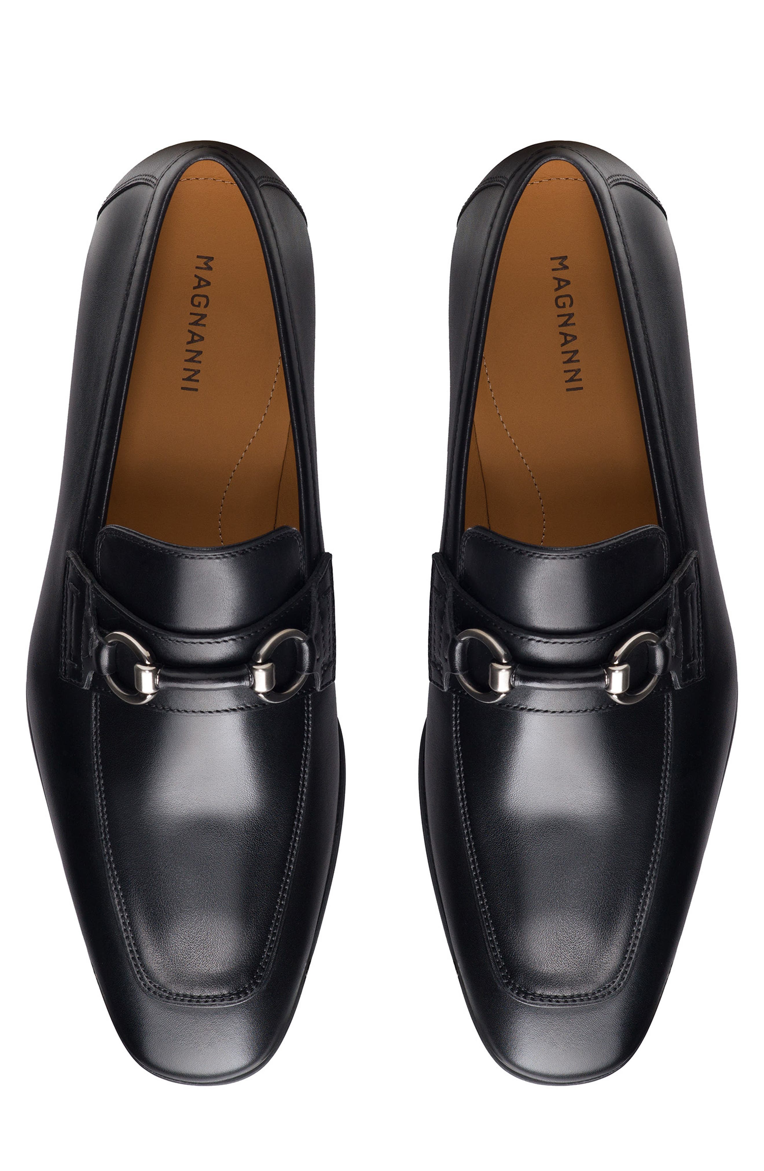 Magnanni Rafa V Water Resistant Loafer, Alternate, color, Black