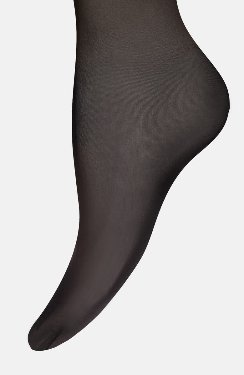 Wolford Individual 10 Pantyhose, Alternate, color, Black