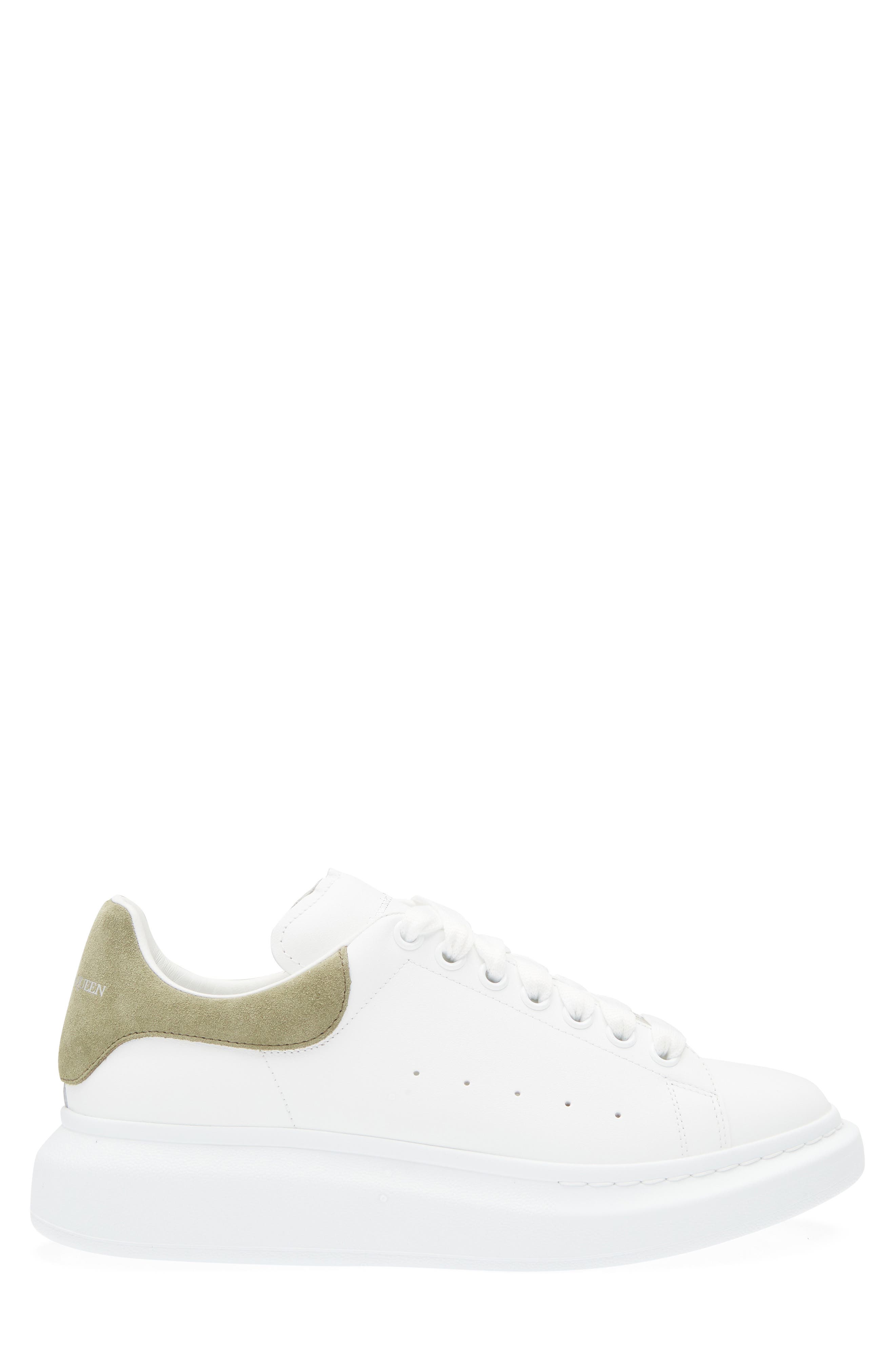 McQueen Oversize Sneaker, Alternate, color, Ivory