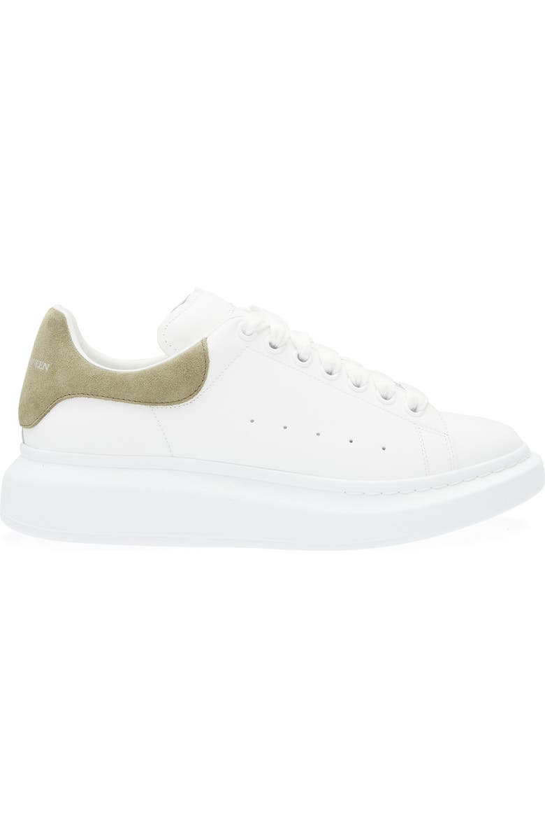McQueen Oversize Sneaker, Alternate, color, Ivory