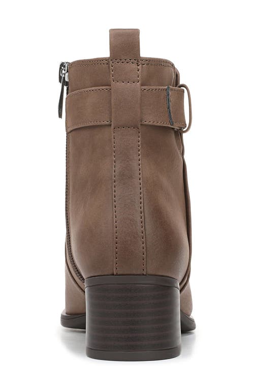 Naturalizer Kona Block Heel Bootie In Brown
